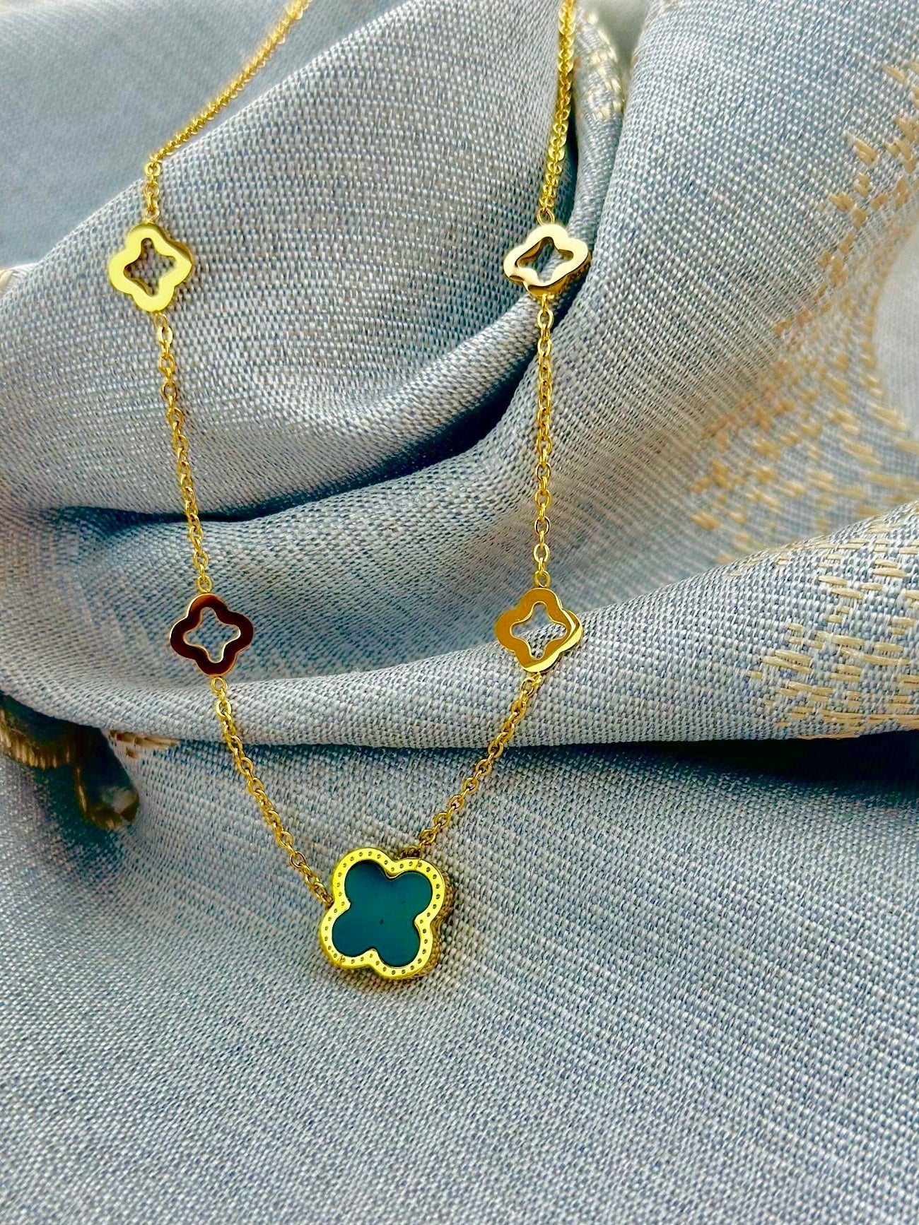 Clover Cascade Necklace