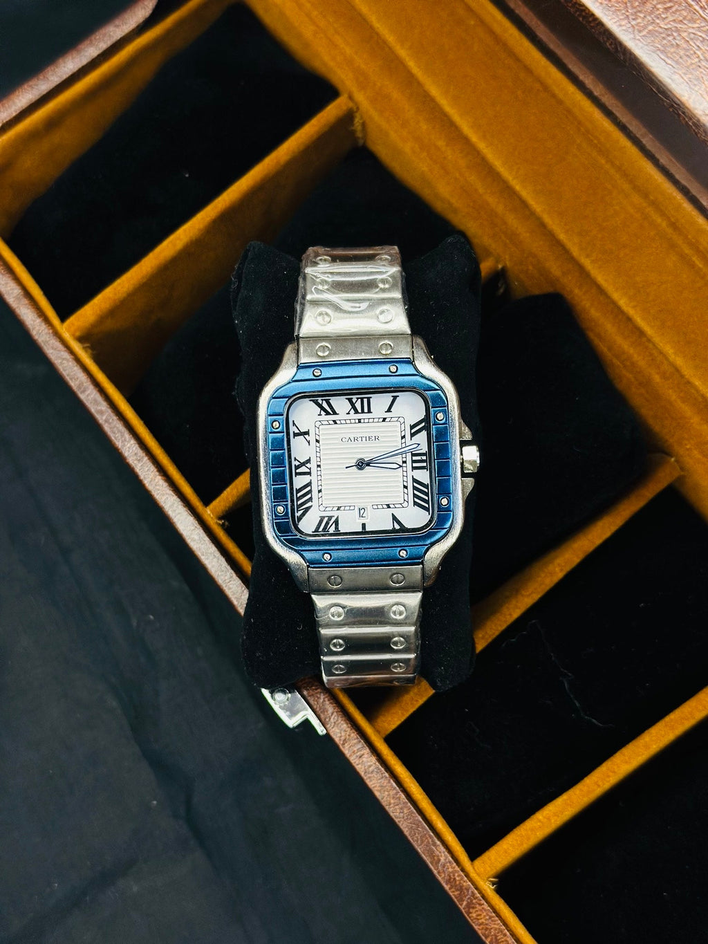 Cartier Blue inspired Watch