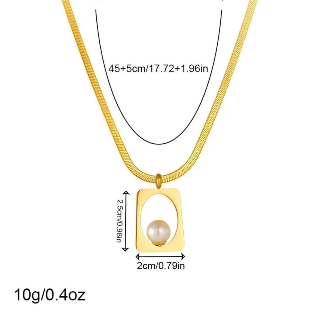 charm geometric pearl